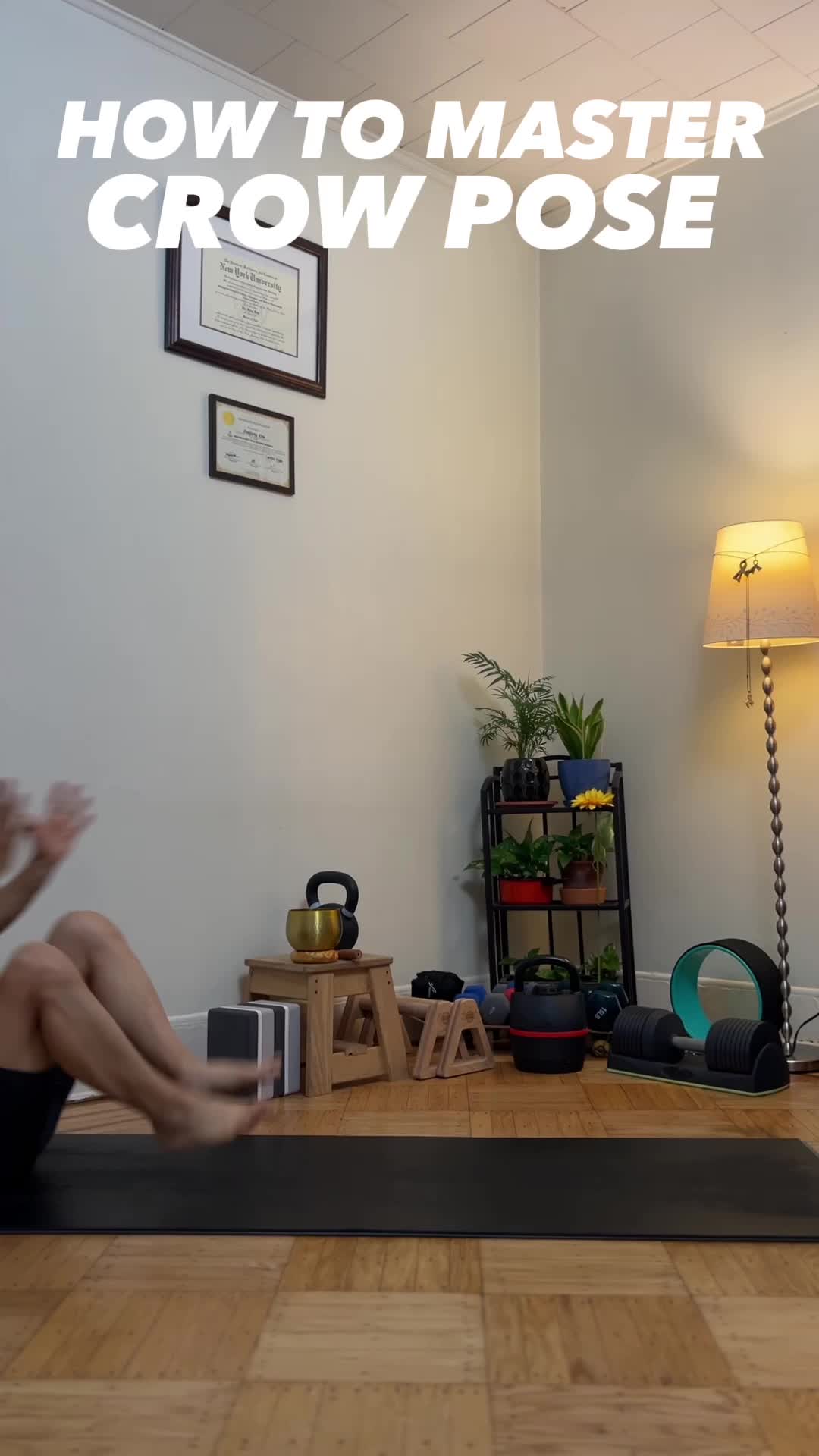 Crow Pose (Bakasana)