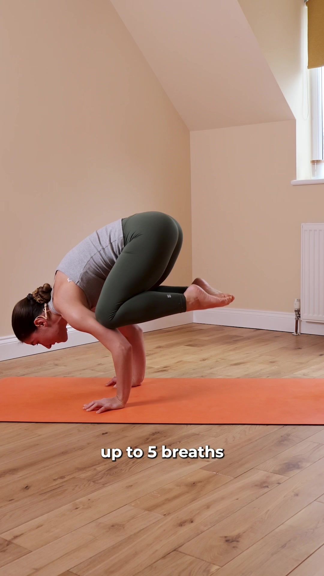 How to improve your crow pose #crowpose #crowposeyoga #yogaprogress #yogagoals