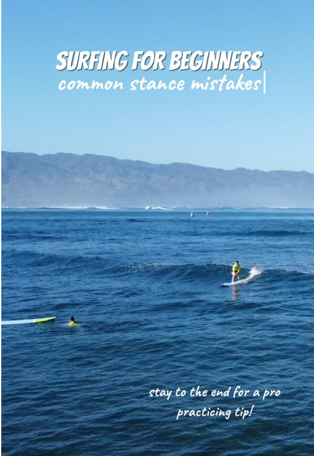 If you struggle with balance when you pop up, then are probably making one of these stance mistakes:Sticky Butt - bring your chest up while bending your knees instead of just leani