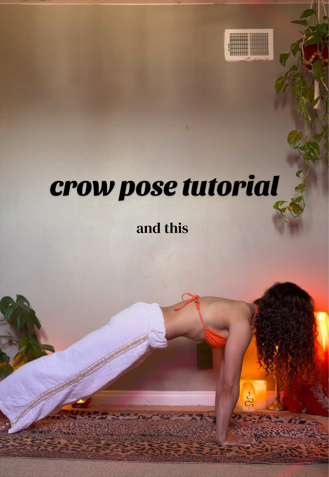 Crow Pose (Bakasana)